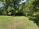 Lush backyard perfect for enjoying nature, featuring mature trees and a well-maintained lawn at 311 N Nash St, Hillsborough, NC 27278