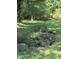 A charming small stream provides a tranquil water feature enhancing the natural landscape at 311 N Nash St, Hillsborough, NC 27278