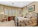 Bedroom with a large window and a bed at 3203 Cameron Dr, Henderson, NC 27536