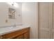 Bathroom featuring a modern vanity with a white countertop at 3605 Moonlight Dr, Chapel Hill, NC 27516