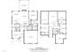 Detailed floor plan showcasing the layout and dimensions of the house at 3805 Watermark Dr, Franklinton, NC 27525