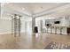 Finished basement boasts a full bar and play area with climbing wall at 4001 Belmont Forest Way, Raleigh, NC 27606