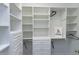 Custom closet with drawers, shelving and hanging rods offers ample storage at 4001 Belmont Forest Way, Raleigh, NC 27606