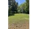 Vacant lot that is grassy and has mature shade trees in the background at 4501 Duraleigh Rd, Raleigh, NC 27612
