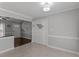 Entryway with tile flooring that connects living spaces and closet at 500 W Woodcroft Pkwy # 13D, Durham, NC 27713