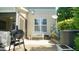 View of patio including grill and patio furniture at 5901 Chivalry Ct, Raleigh, NC 27612