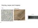 The carpet is fog, the flooring is scenic HT 43, and the fireplace tile is black at 1021 Azalea Garden Cir, Raleigh, NC 27603