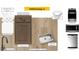 Choice Package 10 kitchen appliances includes cabinets, sink, microwave, oven and lighting at 10524 Brookside Reserve St, Raleigh, NC 27614