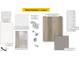 Choice Package 6- continued: cabinets, tile, and accessories for the kitchen and bath at 10527 Brookside Reserve Rd, Raleigh, NC 27614