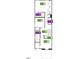 Second floor layout displays the primary bedroom, walk-in closet, three bedrooms, and two bathrooms at 10527 Brookside Reserve Rd, Raleigh, NC 27614