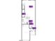 Floor plan of the first level showing kitchen, great room, powder room, garage, and porch at 10542 Brookside Reserve St, Raleigh, NC 27614