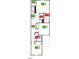 Floor plan of the second level showing primary bedroom, laundry, bedrooms, and bathrooms at 10542 Brookside Reserve St, Raleigh, NC 27614