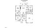 Floor plan featuring the dimensions of the first story rooms of 1104 Covered Bridge at 1104 Covered Bridge Trl, Chapel Hill, NC 27517