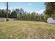Large, fenced backyard providing privacy and security with potential for landscaping at 145 Richmond Park Dr, Cameron, NC 28326