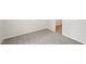 Bedroom with gray carpet and white trim and baseboards at 145 Richmond Park Dr, Cameron, NC 28326
