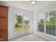 Sunlit eat-in area with large windows providing natural light at 145 Richmond Park Dr, Cameron, NC 28326