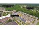 Aerial view of 2027 Hayes Ln showing proximity to local Holly Springs and Womble Park at 2027 Hayes Ln, Holly Springs, NC 27540