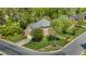 Beautiful brick home with a manicured lawn and mature trees, enhancing its curb appeal at 2545 Churchill Dr, Burlington, NC 27215