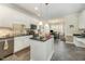 Beautiful kitchen featuring an island, granite countertops, stainless steel appliances and tile flooring at 2545 Churchill Dr, Burlington, NC 27215