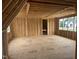 Framed attic bedroom with a window view at 3608 Cobbler Vw Way, Fuquay Varina, NC 27526