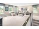 Large, open living room with comfortable seating, entertainment area, and lots of natural light at 533 Freedom Trail Dr, Willow Springs, NC 27592