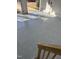 Spacious garage with epoxy flooring and ample room for storage at 5605 Cary Glen Blvd, Cary, NC 27519