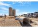 Community playground with play tunnel, silos, and slide in a Gathering friendly neighborhood at 717 Silo Park Dr, Wake Forest, NC 27587