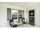 Cozy front porch with seating, a small table, and a welcoming entrance at 732 Westview Ct, Nashville, NC 27856