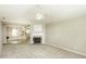 Inviting living room boasts neutral decor, a cozy fireplace, and an open floor plan at 732 Westview Ct, Nashville, NC 27856