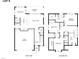 Detailed floor plan displaying the layout of both floors of the home at Lot 9 Powell Dr, Raleigh, NC 27606