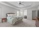 Inviting main bedroom with neutral tones and a comfortable sitting area for relaxation at 103 Woodland Ridge Ct, Cary, NC 27519