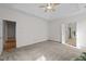 Spacious main bedroom with hardwood floors and an ensuite bathroom at 107 Weslyn Trace Dr, Durham, NC 27703