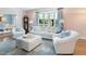 Comfortable living room features a bay window and neutral decor, creating a serene and inviting atmosphere at 11 Pine Forest Dr, Siler City, NC 27344