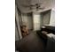 Neutral bedroom with a ceiling fan and ample storage space at 1211 Odyssey Dr, Durham, NC 27713
