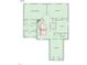 Second floor plan featuring primary bedroom, bathrooms, laundry, and additional bedrooms, showcasing layout at 140 Barletta Ct, Clayton, NC 27527