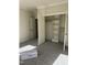 Bedroom with large closet, plush carpet, and ample natural light at 1403 Cottondale Lane, Wake Forest, NC 27587