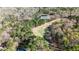 Stunning aerial view of the 15th hole of the golf course near the house at 2418 Mont Haven Dr, Durham, NC 27712