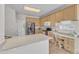 Bright, spacious kitchen with stainless steel appliances and a built-in desk at 308 Ravenstone Dr, Cary, NC 27518