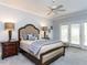 Comfortable main bedroom with ample natural light and a relaxing ambiance at 315 King George Loop, Cary, NC 27511