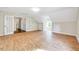 Bonus room with wood laminate floor and a vaulted ceiling at 3581 Boulder Ct, Wake Forest, NC 27587