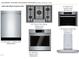 Gourmet kitchen appliance package featuring stainless steel Bosch appliances, perfect for any home chef's dream kitchen at 3926 Lost Fawn Ct, Raleigh, NC 27612