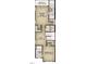 The second floor layout showing a primary suite, bathroom, loft, laundry, and bedroom 2 at 3926 Lost Fawn Ct, Raleigh, NC 27612