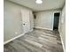 This spacious room is accented by gray-toned floors and two doors for ease of access at 42 S 2Nd St, Roxboro, NC 27573