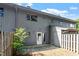 View of backyard with privacy fence, mature landscaping, and outdoor patio at 4318 Hunters Club Dr, Raleigh, NC 27606