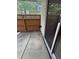 Outdoor patio featuring stone flooring and a fenced-in yard at 497 Summerwalk Cir # 497, Chapel Hill, NC 27517