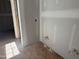 Unfinished bathroom showcasing framed walls, electrical wiring, and plumbing in progress, revealing the rough-in stage of construction at 5516 Jaeger Dr # 75, Graham, NC 27253