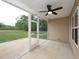 Large screened-in back porch with views of the backyard at 63 Whistling Duck Way, Wendell, NC 27591