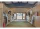 Interior view of the barn with horses in their stalls at 6600(A) Maynard Farm Rd, Chapel Hill, NC 27516