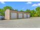 Metal garage with four doors, parked car at 6600(A) Maynard Farm Rd, Chapel Hill, NC 27516
