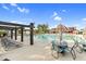 Resort-style community pool with lots of space to unwind by the pool at 67 Comfort Ct, Fuquay Varina, NC 27526